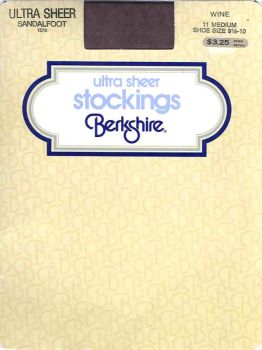 Berkshire US Nylons Sandalfoot Cranberry Gr. 11