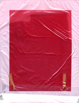 Exquisite alte rote US Nylon Strümpfe Gr. 10
