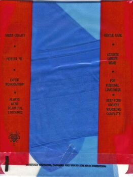 Glamorous US Nylon Stockings Blau