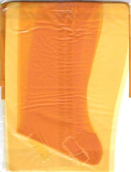 Ideal Vintage Nylonstrümpfe Nylons Orange US 11 Lang