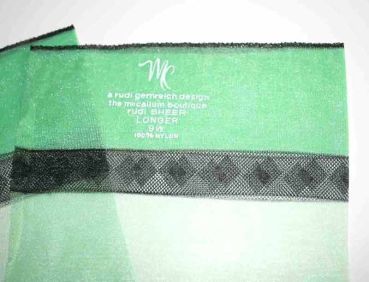 McCallum glänzende alte grüne US Nylons 9,5 L