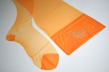 Princess Alte Orange US Nylonstrümpfe Gr. 10,5 L