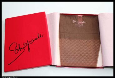 Schiaparelli Muster US Nylonstrümpfe Gr 9,5