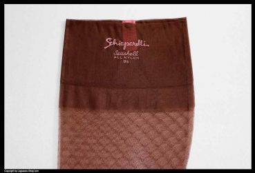 Schiaparelli Muster US Nylonstrümpfe Gr 9,5