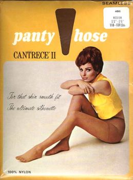 Alte US Vintage Nylonstrumpfhose Gr. M