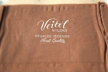 Veitel 156 Luxus FF US Nahtnylonstrümpfe Braun