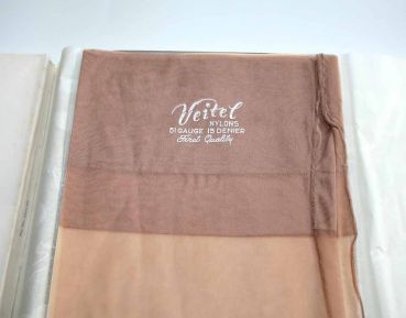 Veitel 156 Luxus FF US Nahtnylonstrümpfe Braun