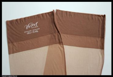 Veitel Vintage US Naht Nylonstrümpfe Gr. 9,5