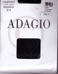 2=1 black 20 Denier Pantyhose Tights