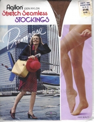 Agilon Hosiery alte US-Nylonstrümpfe 9,5-10