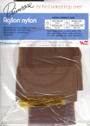 Agilon Hosiery alte US-Nylonstrümpfe 9,5-10