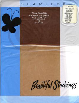 Beautiful Stockings US-Nylonstrümpfe Gr.10