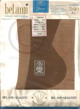 Belami Qualität Feinstrümpfe 85 cm Tabak Nylons 10 Lang