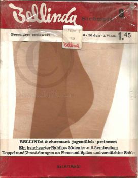 Bellinda alter 87 cm RHT Damenstrumpf Nylons 9 XXL