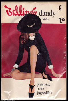 Bellinda Dandy old German Seamless Nylons Sz 9 XXL