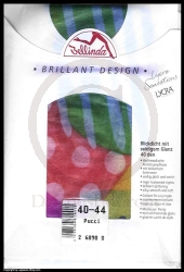 Bellinda Strumpfhose Flower Hippi Farben