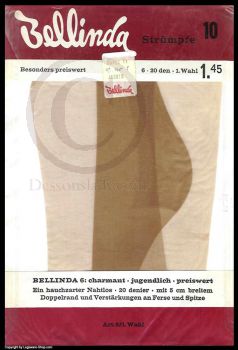 Bellinda Vintage RHT Damenstrumpf Gr. 10 XL