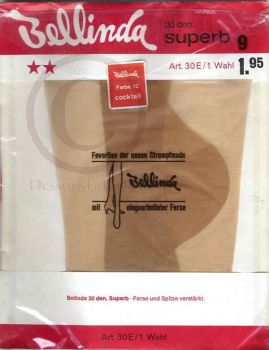 Bellinda Superb Seamless Stockings Sz 9 XXL