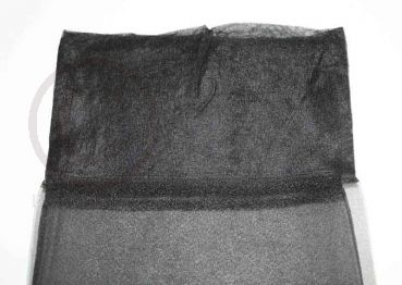 Klassische schwarze Vintage US-Nylonstrümpfe Gr. 10,5
