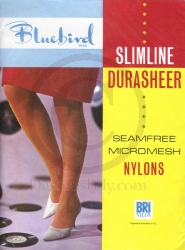 Bluebird alte US-Nylonstrümpfe Gr. 10,5