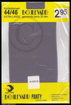 Vintage Boulevard Panty Hose Tights Grey
