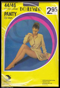 Vintage Boulevard Panty Hose Tights Grey