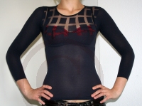 Sexy Transparentes Nylon Langarm Top 245
