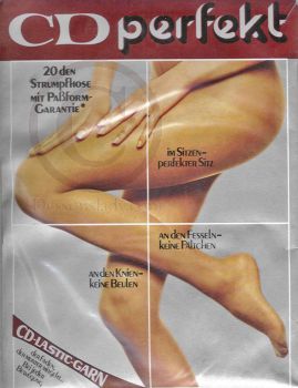 CD Vintage German 20 den Tights Gr. 40-42