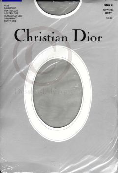 CHRISTIAN DIOR Diorissimo PANTYHOSE TIGHTS Sandalfoot