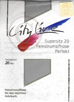 City Line Feinstrumpfhose Silber Gr. 44-46