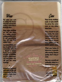 Clearspun 9761 alte US Nylonstruempfe Gr. 10