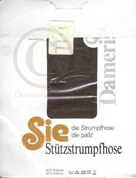 Dameris Retro Stützstrumpfhose nice Nylons 46-48
