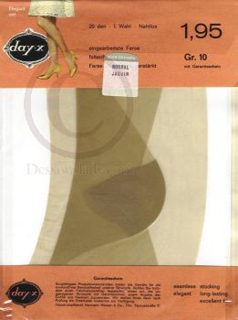 Day-X RHT Vintage Nylon Stockings Sz 10
