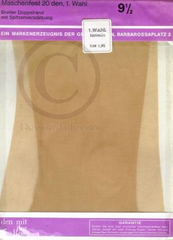 German old Seamless Stockings Sz 9,5 L