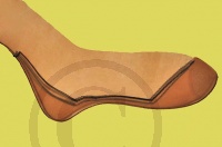 Rivoli Seamed US Nylons Fancy Heel Sz 10,5