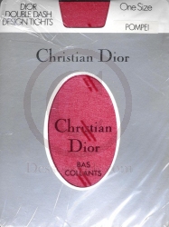 Dior Doppel Streifendesign US Strumpfhose Rot