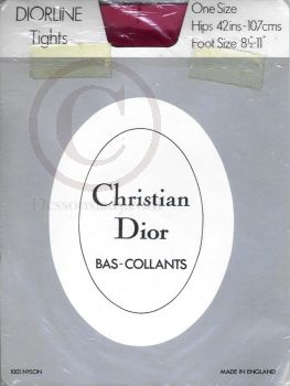 Christian Dior Streifendesign US Strumpfhose