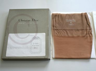 Dior Vintage US Nahtnylonstrümpfe Gr. 9,5