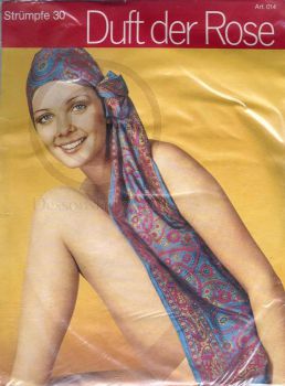 Duft der Rose Straps Feinstrümpfe Gr. 9 XL