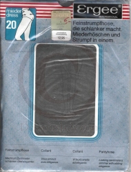 Ergee Strumpfhose Gr. 36-38 Grau