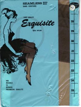 Exquisite Nahtlose alte US Nylon Strümpfe RHT
