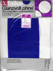 Falke Glanzvoll Strumpfhose Blau Gr. 38-40