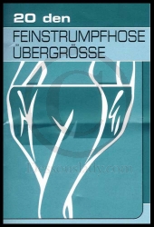 Feinstrumpfhose Übergrösse 20den