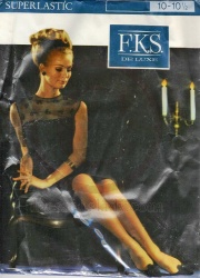 F.K.S. de Luxe Feinstrümpfe Größe 10-10,5