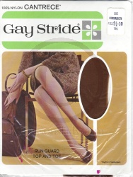 Gay Stride alte US-Nylonstrümpfe 9,5-10