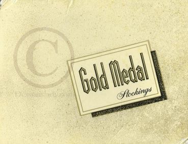 Gold Medal alte US Nylonstrümpfe Gr. 10,5