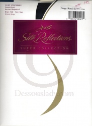 2 Pair Hanes Silk Rerfections Stockings 728