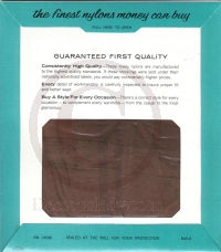 Holeproof echte alte US-Nylons Gr.10,5