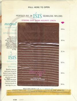 Isis Morpul alte US-Nylonstrümpfe Gr.11 M