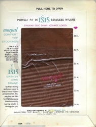 Isis Morpul alte US-Nylonstrümpfe Gr.11 Tall
